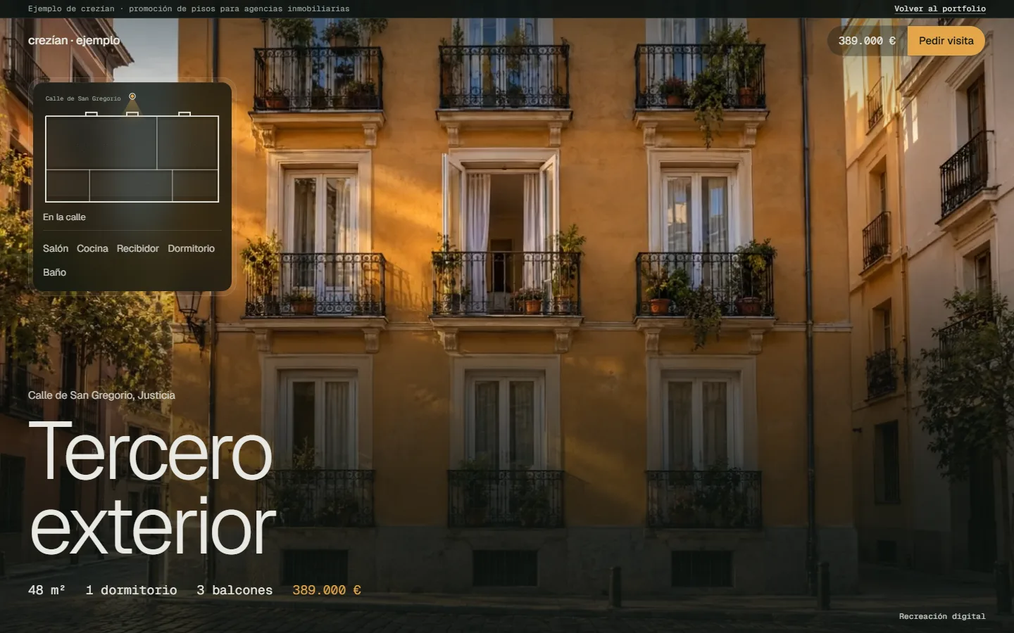 Promoción de pisos para inmobiliarias